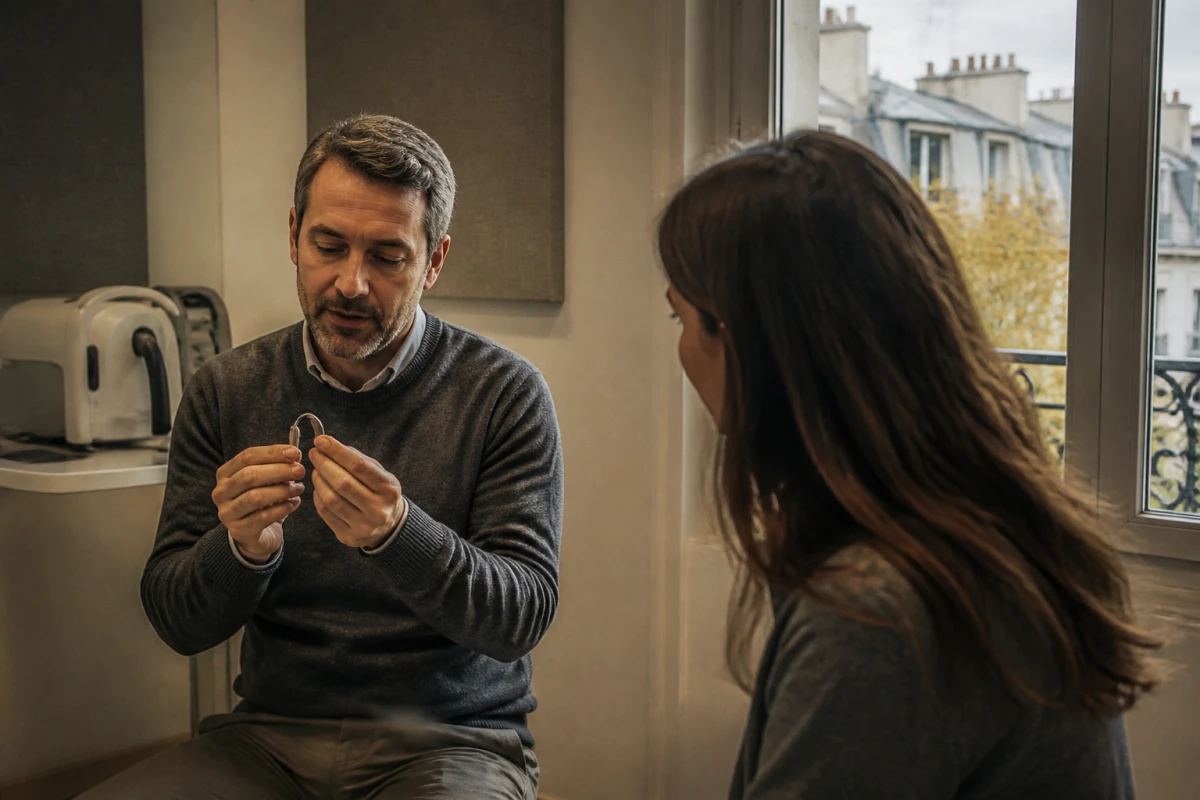 Appareil auditif discret Puteaux