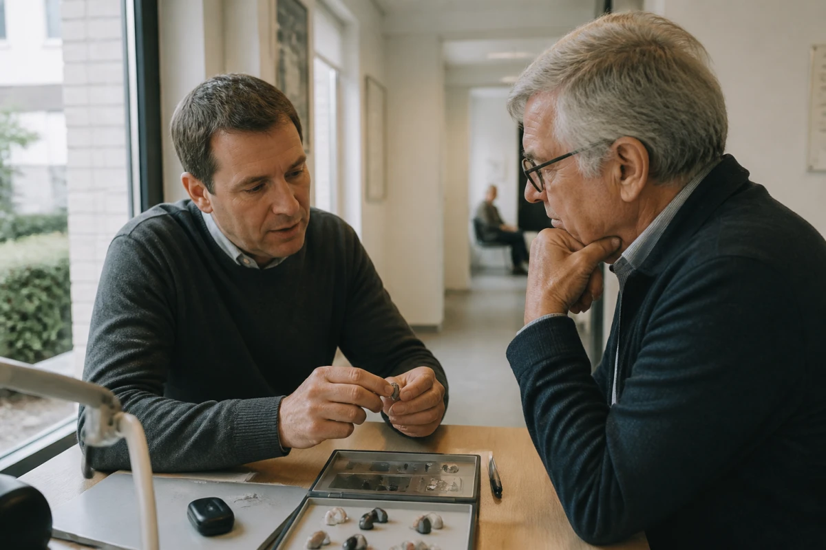 Appareil auditif intra-auriculaire Colombes