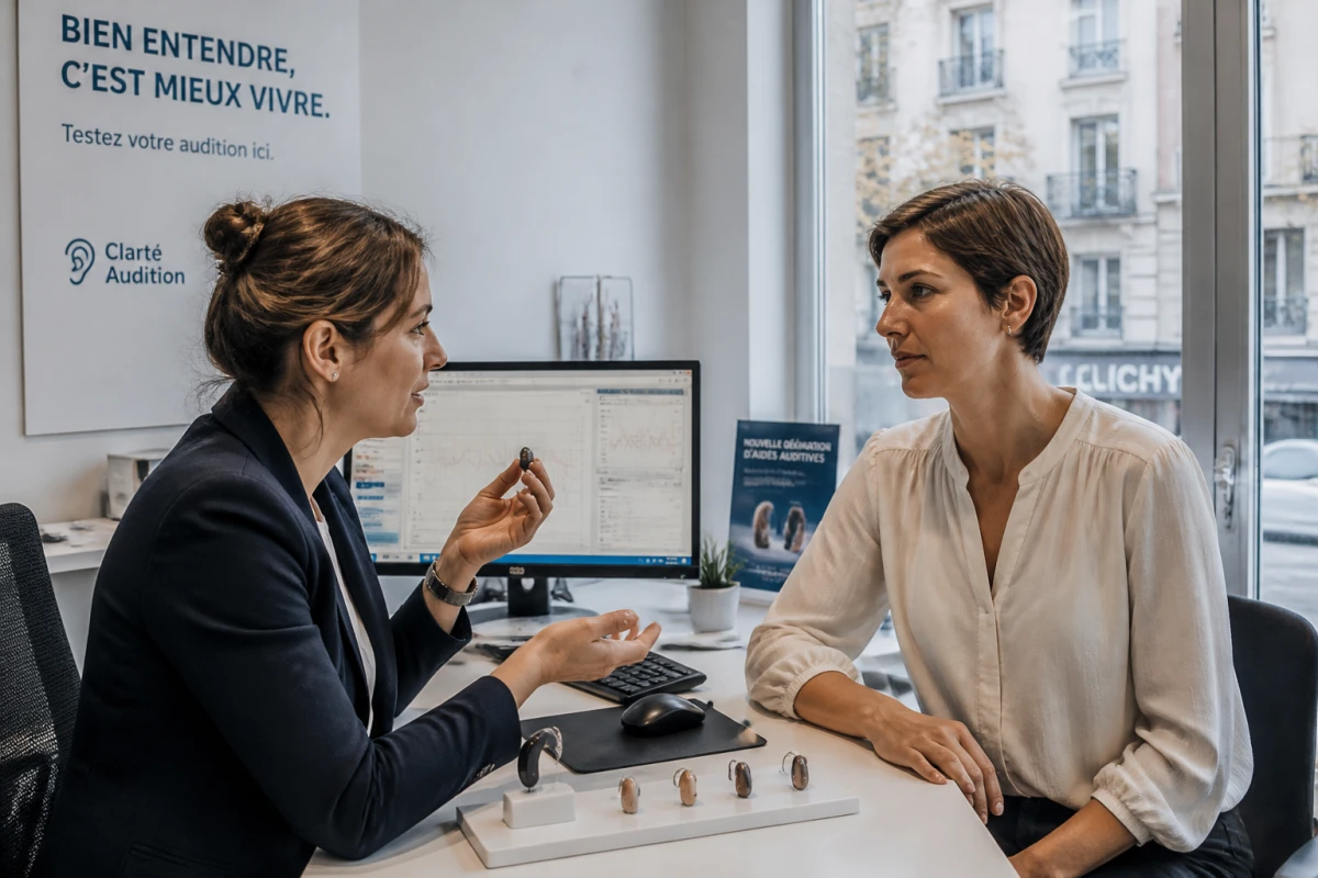 Bilan auditif gratuit Clichy